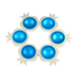 Metal Cut Out Passover Plates in Colors