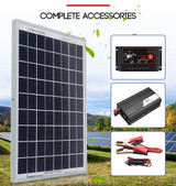 20W 12V/24V Solar Panel System Power Generation