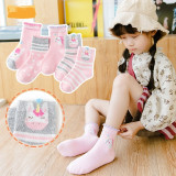 Cute Cartoon Fashion Warm Soft 5 Pairs/Lot Children's Cotton Socks