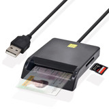 USB 2.0 Multi-card Reader for SD Card TF Card SIM Card ID Card for Mac OS/Windows/Vista/XP