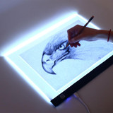 Mini Touch Control Dimmable A3 Portable Digital Drawing Graphic Tablet
