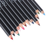 12pcs/set Professional Waterproof Long Lasting Smooth Matte Lip Liner Pencil Set