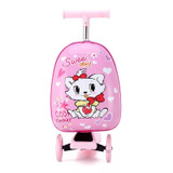 Cute Cartoon Kids Scooter Suitcase for Travel