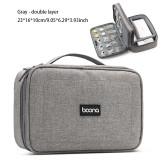 USB Earphone Cable Charger Organizer Travel Bag