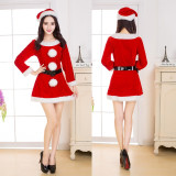 New Fashion Cosplay Santa Claus Women Costume
