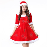 New Fashion Cosplay Santa Claus Women Costume
