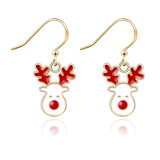 Christmas Santa Ear Studs Women Jewelry