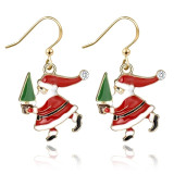 Christmas Santa Ear Studs Women Jewelry