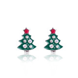 Christmas Santa Ear Studs Women Jewelry