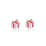 Christmas Santa Ear Studs Women Jewelry