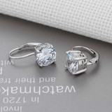 Trendy 925 Sterling Silver Earrings for Women Jewelry Gift
