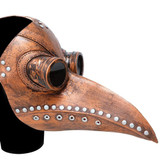 Funny Medieval Steampunk Plague Doctor Bird Latex Punk Cosplay Masks for Halloween Event