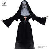 Horror Films Cosplay Cross Ghost Women Halloween Costume