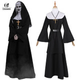 Horror Films Cosplay Cross Ghost Women Halloween Costume