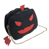 Funny Lovely Pumpkin Halloween Girls Shoulder Messenger Bag