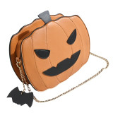 Funny Lovely Pumpkin Halloween Girls Shoulder Messenger Bag