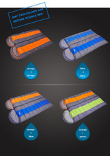 Large Warm Sleeping Bag for Camping Hiking
