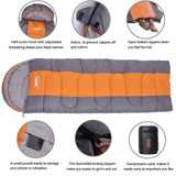 Large Warm Sleeping Bag for Camping Hiking