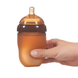 Anti Colic Air Vent Wide Neck Natural Nursing Baby Silicone Feeding Bottle