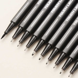 10Pcs/set Pigment Liner Micron Ink Marker Brush Drawing Pen