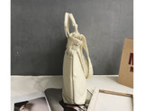 New Design Cotton Fabric Reusable Women Canvas Eco Cloth Shopping Bags