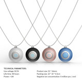 Personal Mini USB Portable Wearable Air Purifier Necklace for Adults