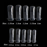 24pcs Quick Building False Nail Mold Finger Extension Nail Care Tool