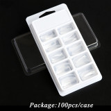 24pcs Quick Building False Nail Mold Finger Extension Nail Care Tool