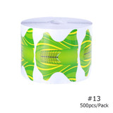 500/300pcs/Set Acrylic French Nail Extension Stencil Sticker