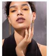 Geometric U Shape Long Dangle Drop Earrings For Women