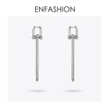 Geometric U Shape Long Dangle Drop Earrings For Women