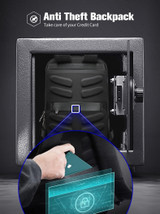 Slim Waterproof 15.6 inch Office & Business Laptop Backpack for Men & Women
