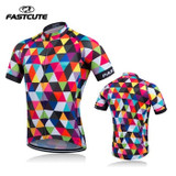 Quick Dry Short Sleeve Cycling Jersey for Outdoor Sports