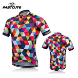 Quick Dry Short Sleeve Cycling Jersey for Outdoor Sports