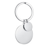Personalized Stainless Steel Engraved  Customized Photo Keychain