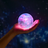 Hot Selling New 3D Print Galaxy Moon Light Lamp