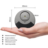 Mini window alarm, Actnow 105db, loud, glass break alarm, wireless glass break detector with vibration sensors