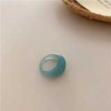 Colorful Minimalist Acrylic Rings