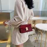 Mini Stone Pattern PU Leather Crossbody Shoulder Bags For Women Mini Stone Pattern PU Leather Crossbody Shoulder Bags For Women