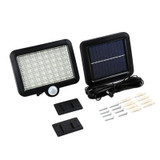 56 LED Waterproof Infrared PIR Motion Sensor Wall Light Lamp for Outdoor