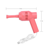 Portable Mini Handheld USB Keyboard Vacuum Cleaner for Laptop Desktop PC