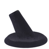 Black Velvet Ring Finger Jewelry Holder Showcase Display Stands