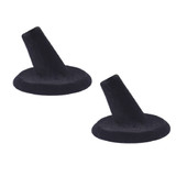 Black Velvet Ring Finger Jewelry Holder Showcase Display Stands