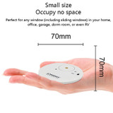 Ultra-Slim Window Alarm With Vibration Sensor Loud 100DB