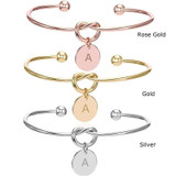 ATTRACTIVE Initial Letter Bracelet for Women ATTRACTIVE Initial Letter Bracelet for Women