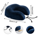 U Shaped Memory Foam Travel Pillow Best Neck Support