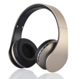 Classy Foldable Design Wireless Bluetooth Headphones with Microphone