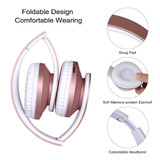 Classy Foldable Design Wireless Bluetooth Headphones with Microphone