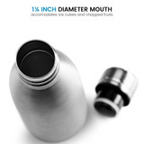 Classic Double-Wall Insulated Vacuum Flask Stainless Steel Sports Water Bottle