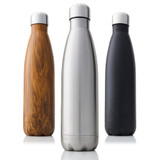 Double-Wall Insulated Vacuum Flask Stainless Steel Water Bottle